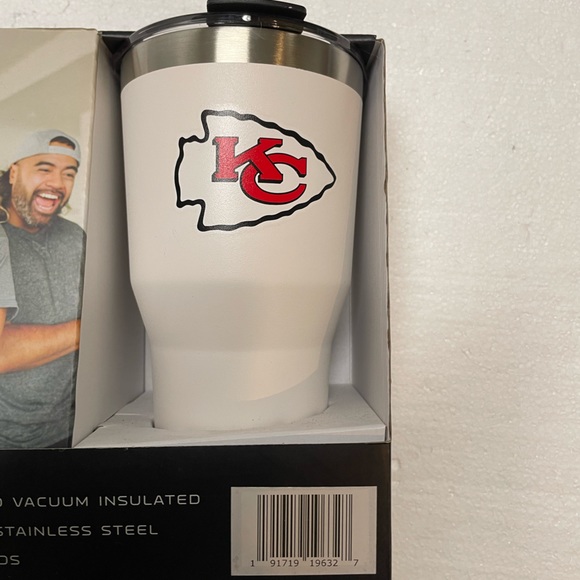 NIB Kansas City Chiefs 30oz Tumblers, Set of 2, Red and White, Simple Modern - Picture 4 of 7